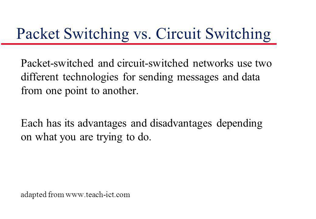 What Are Some of the Advantages of Circuit Switching?